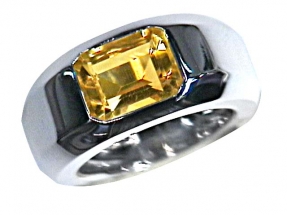 M886GC - Bague Pans Coupés Marie M®