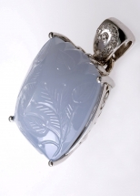 P518GBCAL - Pendentif Bleu Marie M®