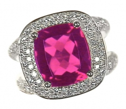 L211GBN Bague Charmeuse Tourmaline Rose Marie M